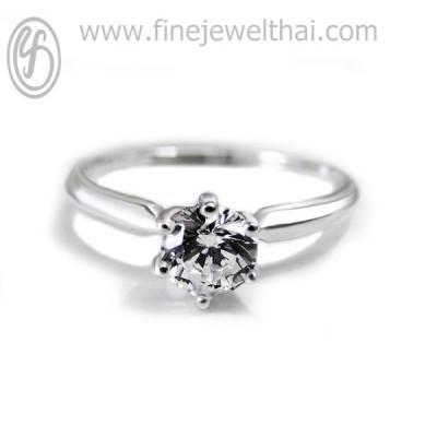 แหวนทองคำขาว แหวนเพชร แหวนคู่ แหวนแต่งงาน แหวนหมั้น - R1184DWG